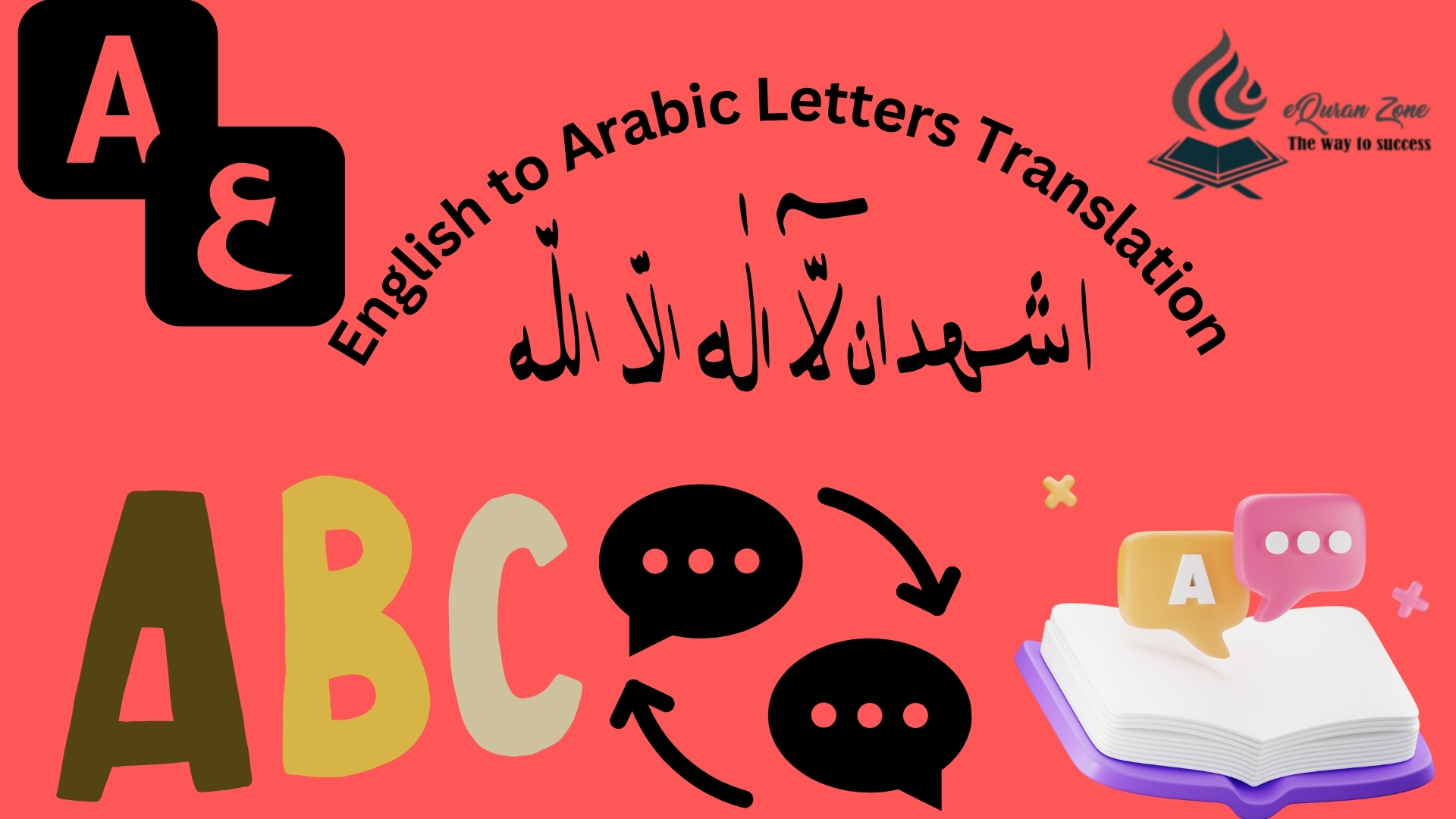 English to Arabic Letters Translation