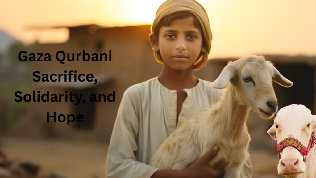 Gaza Qurbani: Sacrifice, Solidarity, and Hope