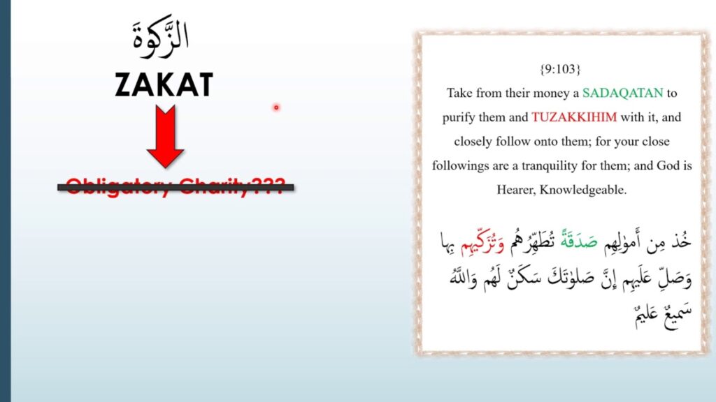 Zakat in the Quran