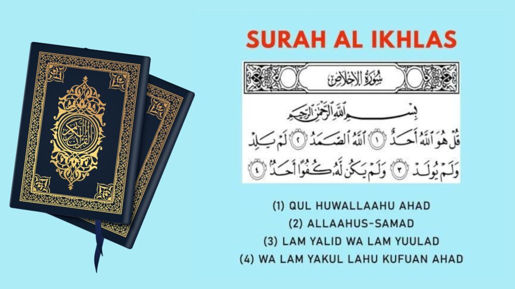Surah Ikhlas with English Transliteration
