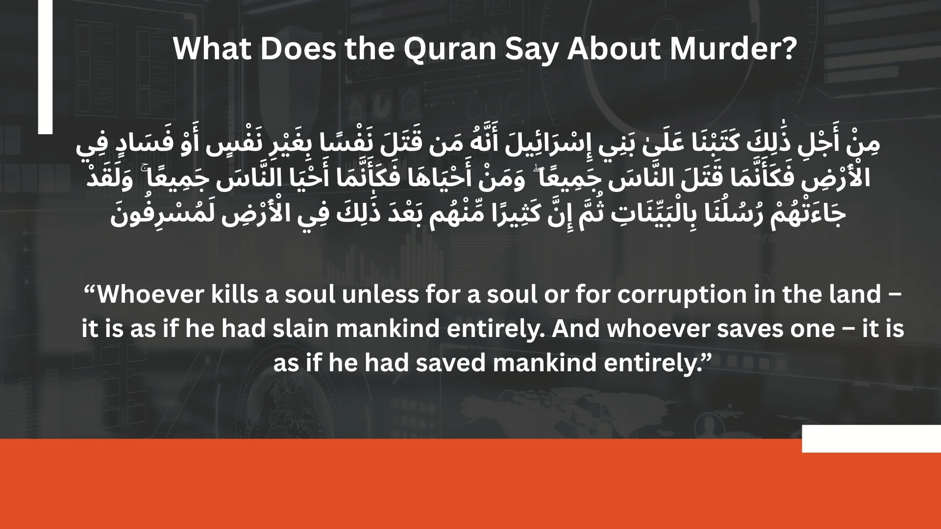 What Does the Quran Say About Murder?
