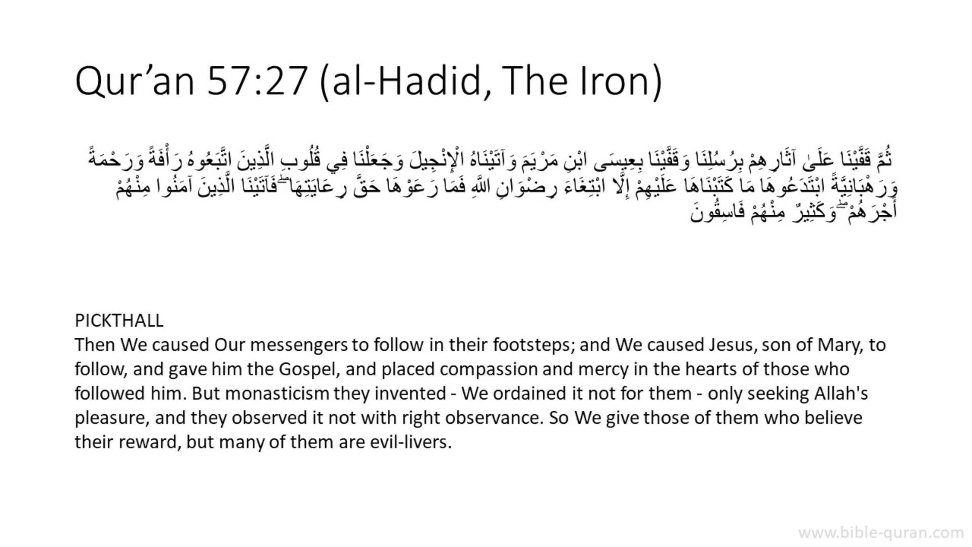 What Does the Quran Say About Christians?